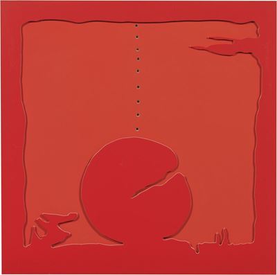 Concetto Spaziale - Teatrino (rosso)