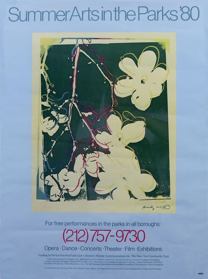 Andy Warhol - Summer Arts in The Parks '80