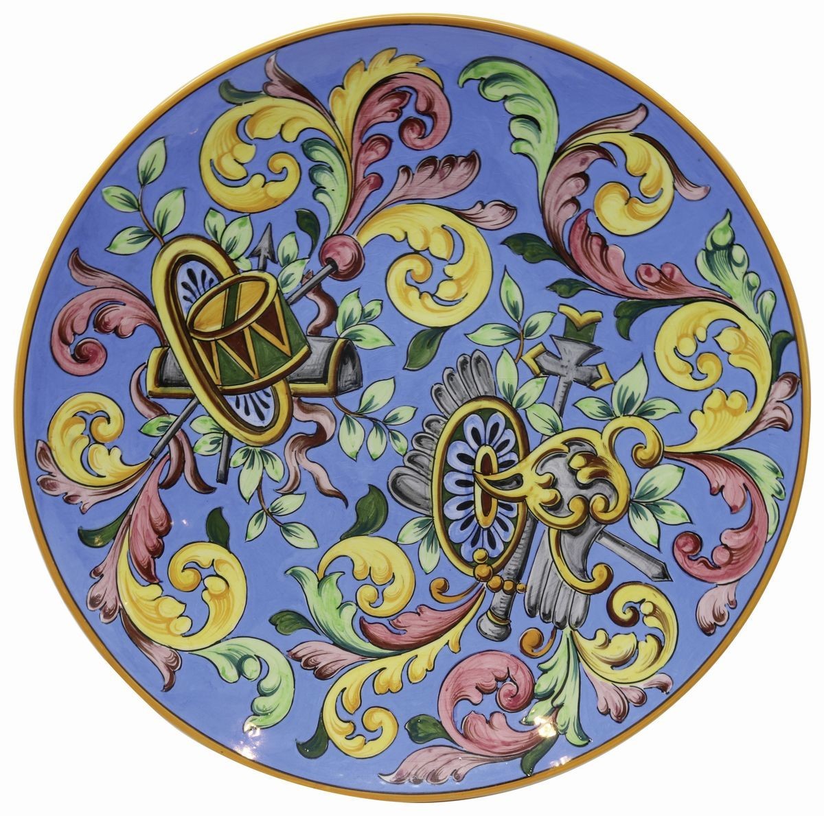 Due Piatti in Ceramica
