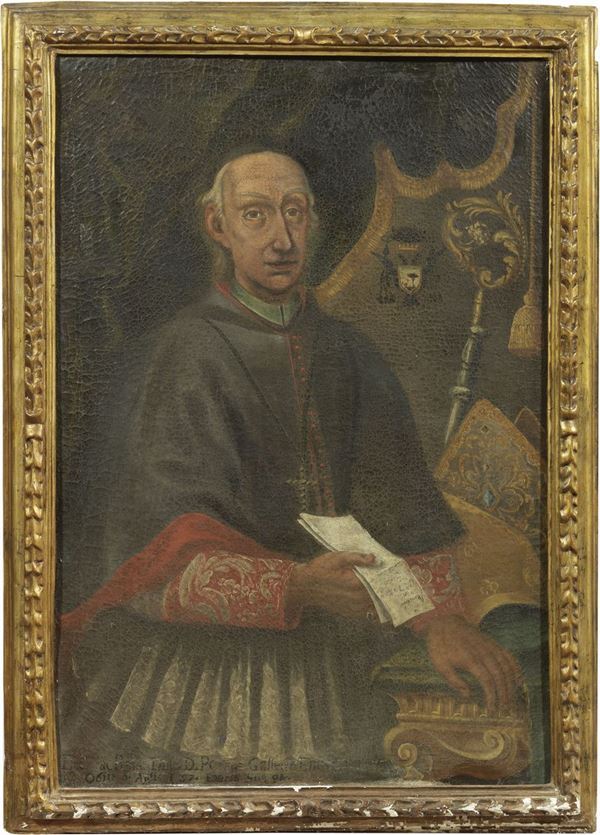 Scuola Italia settentrionale del XVIII secolo - Ritratto di Cardinale