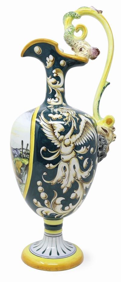 Versatoio in Ceramica Policroma