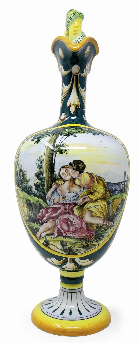 Versatoio in Ceramica Policroma