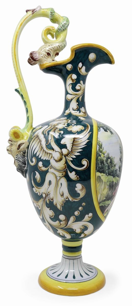 Versatoio in Ceramica Policroma