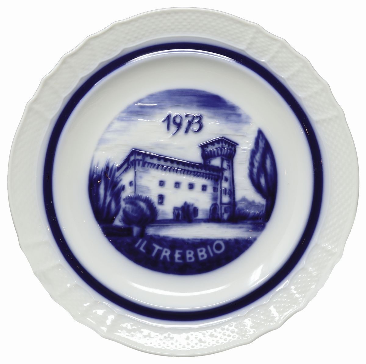 Sei Piatti in Porcellana Policroma