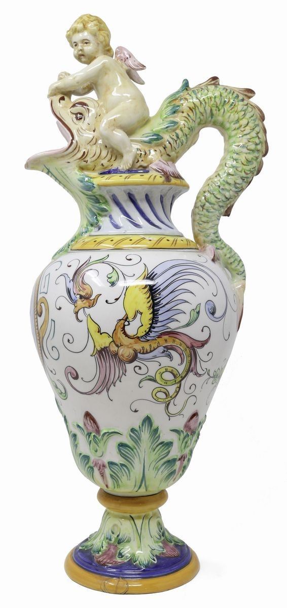 Versatoio in Ceramica Policroma