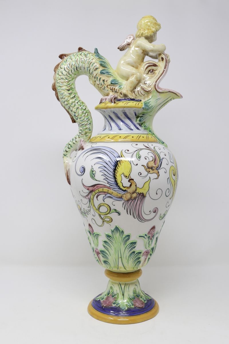 Versatoio in Ceramica Policroma