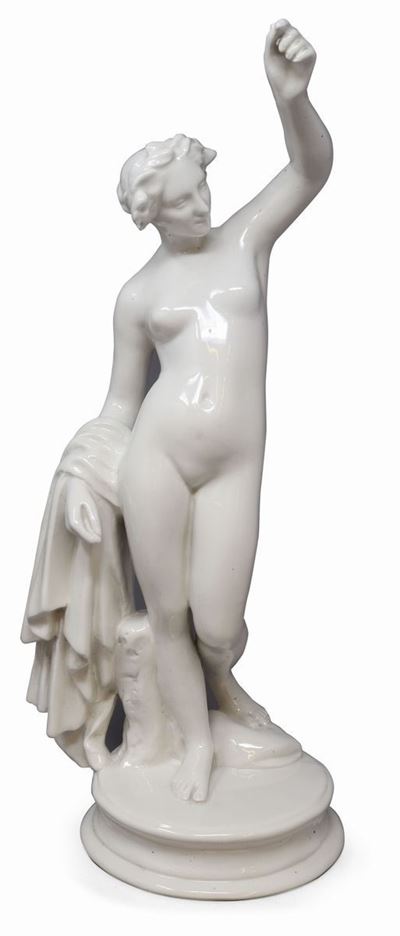 Scultura in Ceramica Bianca