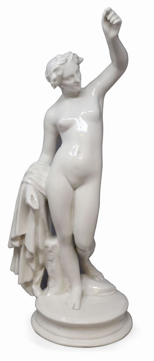 Scultura in Ceramica Bianca