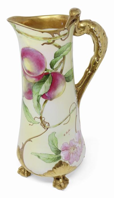 Raro Versatoio in Maiolica Policroma