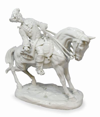 Scultura in Porcellana Bianca