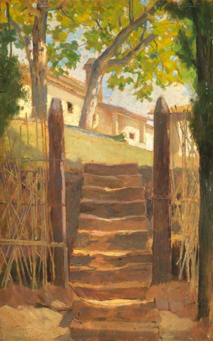 Eugenio Cecconi - Scalinata