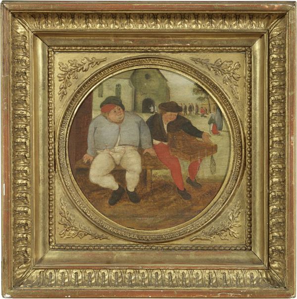 Pieter Brueghel il Giovane (seguace di) - Scena di genere