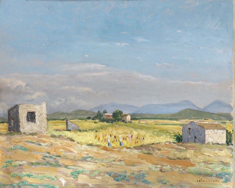 Giovanni Colacicchi - Campagna Assolata