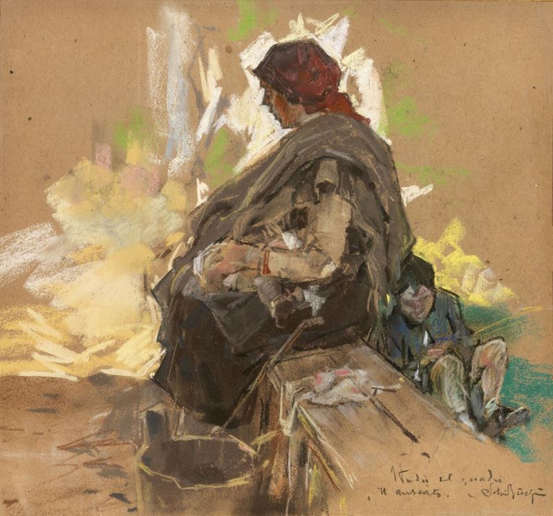 Silvio Bicchi - Studio del Quadro «il Nascosto»