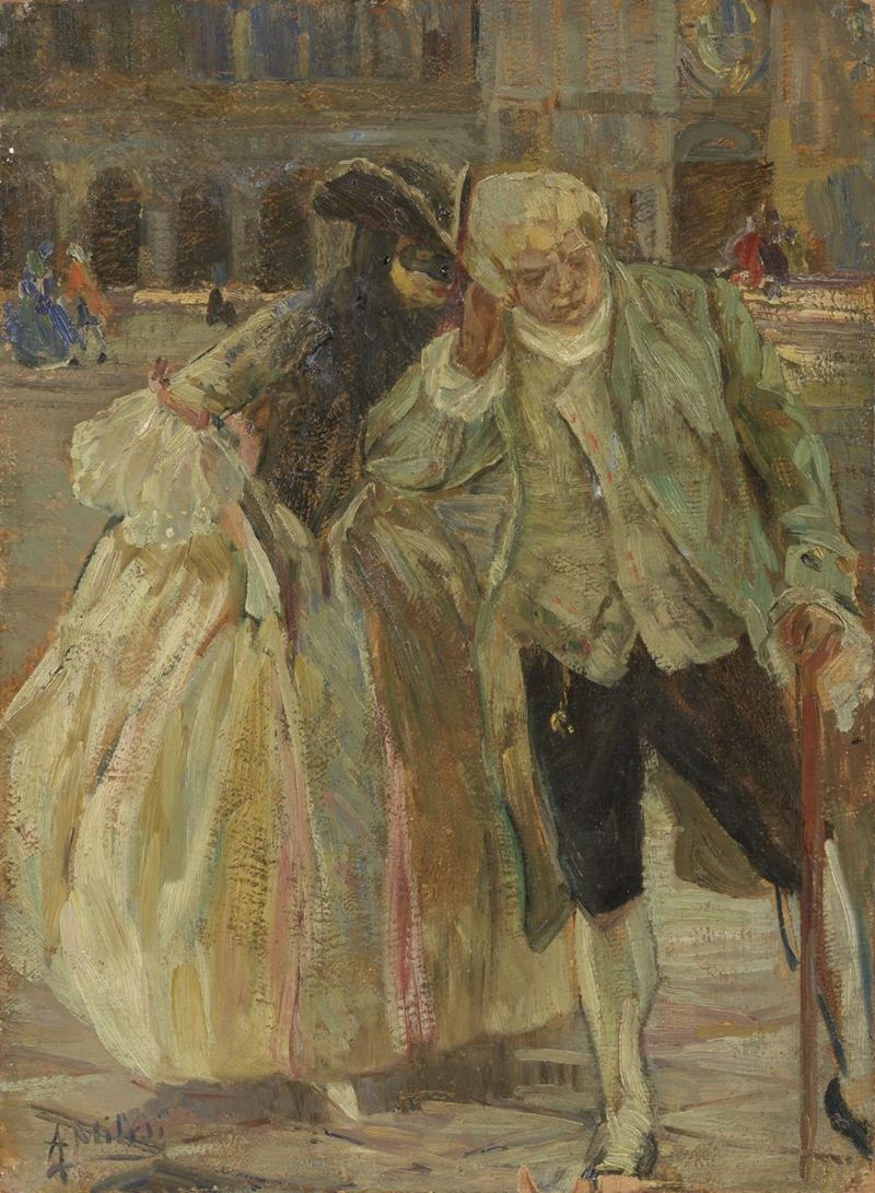 Alessandro Milesi - Carnevale a Venezia