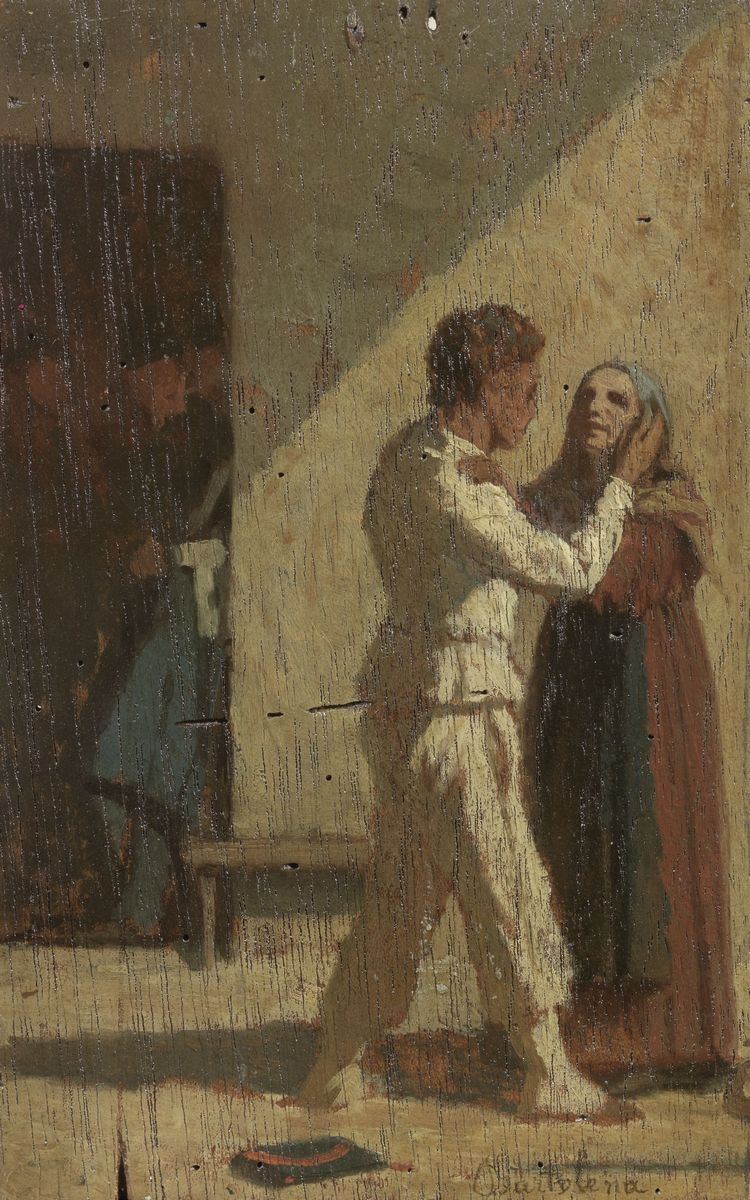 Cesare Bartolena - La Partenza del Coscritto