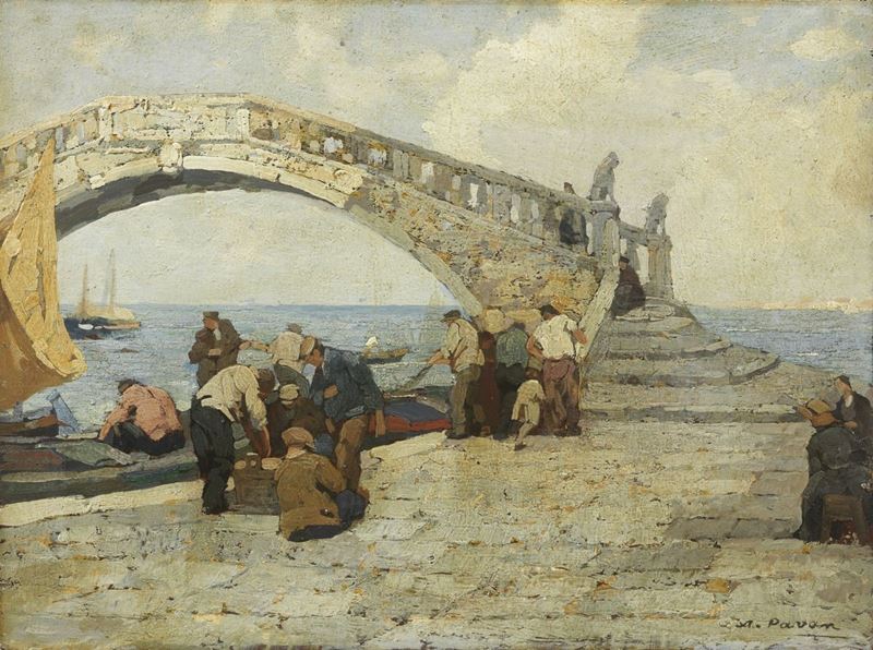 Angelo Pavan - Il Ritorno dalla Pesca