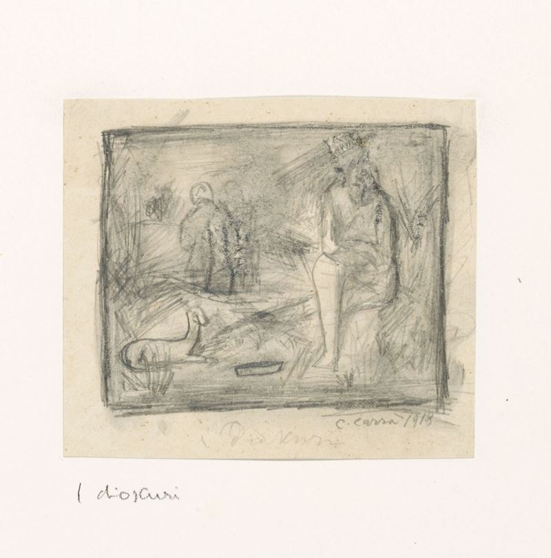 Carlo Carrà - I Dioscuri