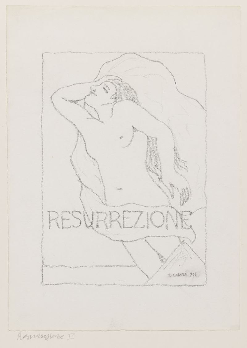 Carlo Carrà - Resurrezione IV
