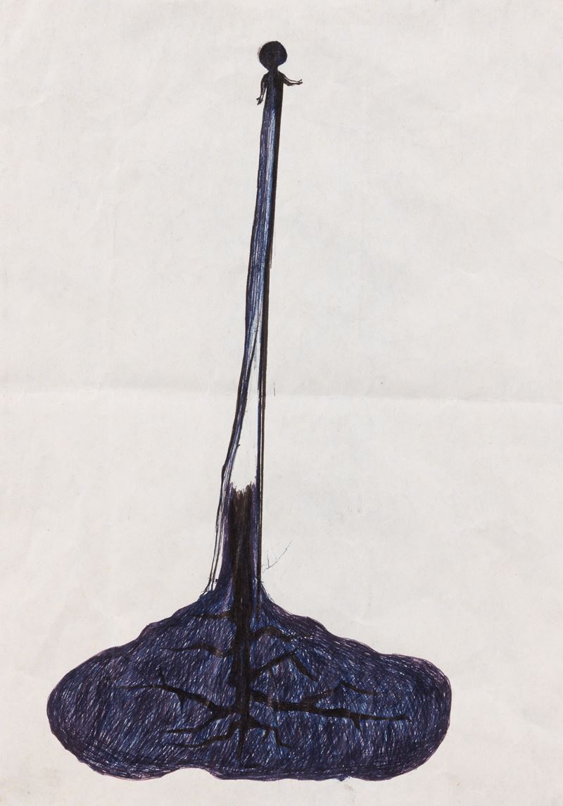 Enzo Cucchi - Senza Titolo