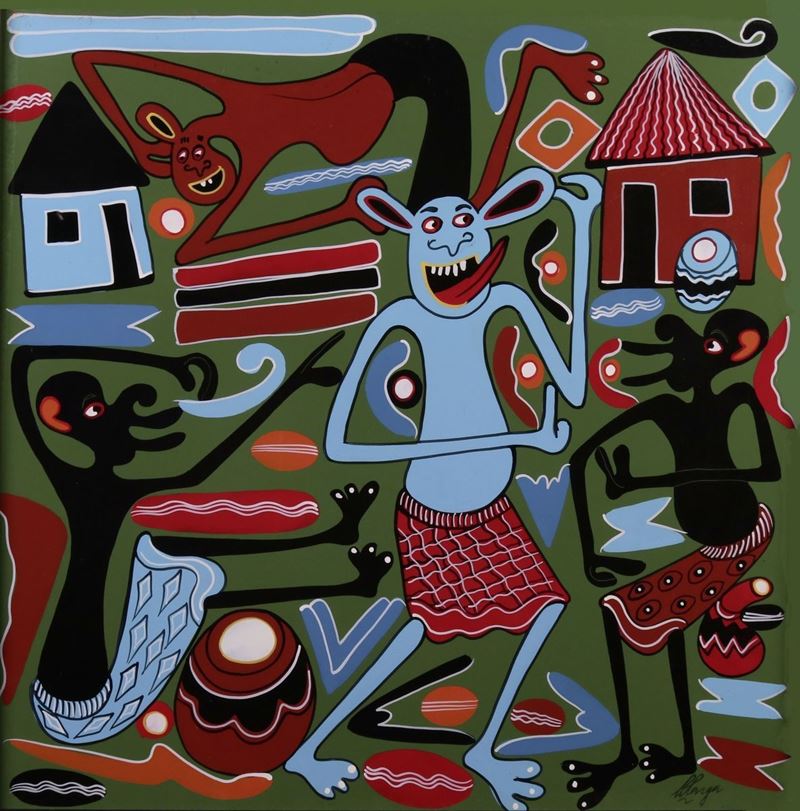 Georges Lilanga - Senza Titolo