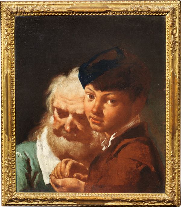 Giovanni Battista Piazzetta - Vecchio e giovinetto