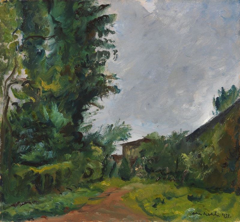 Alfredo Meschi - Viottolo in Giardino