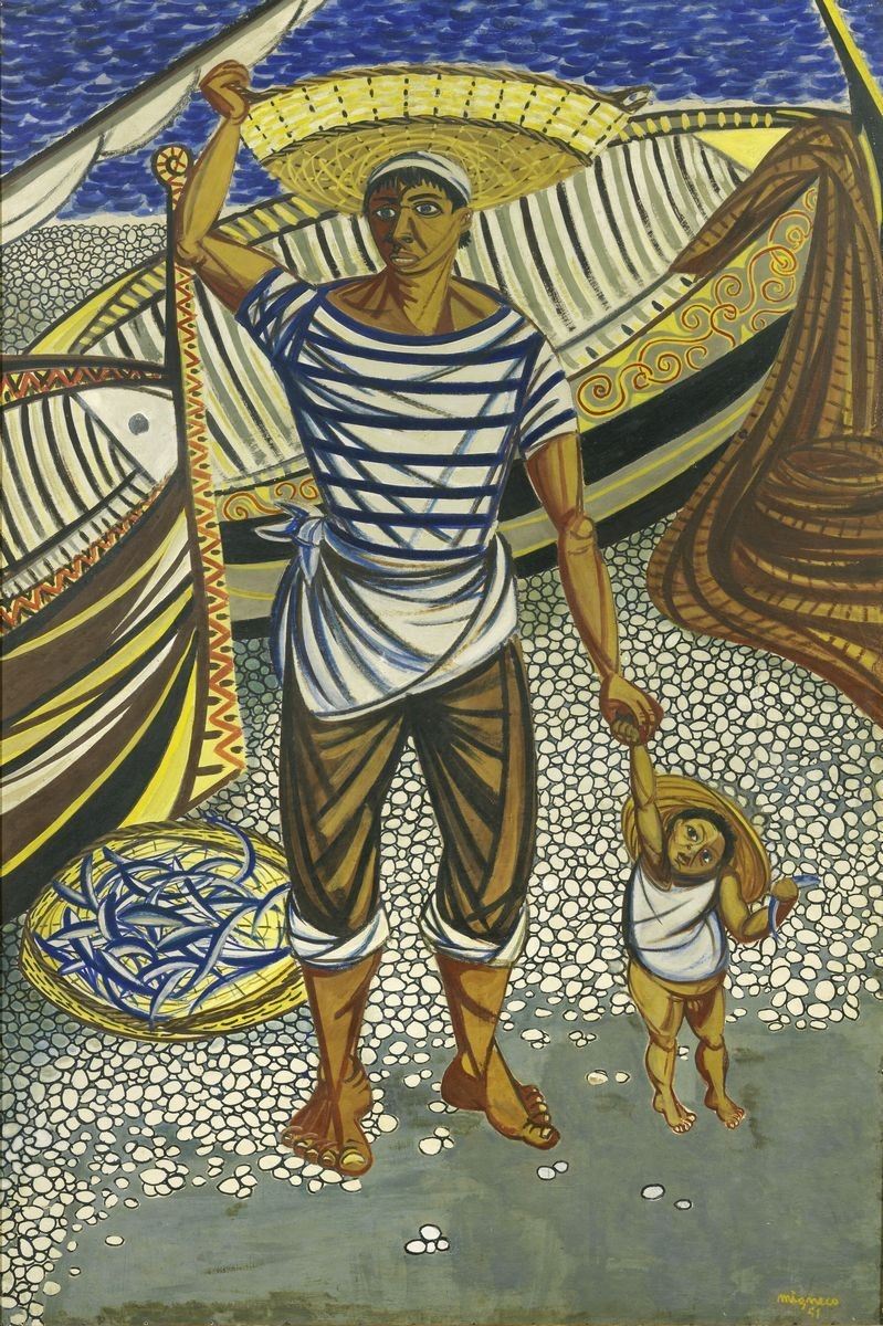 Giuseppe Migneco - Pescatore