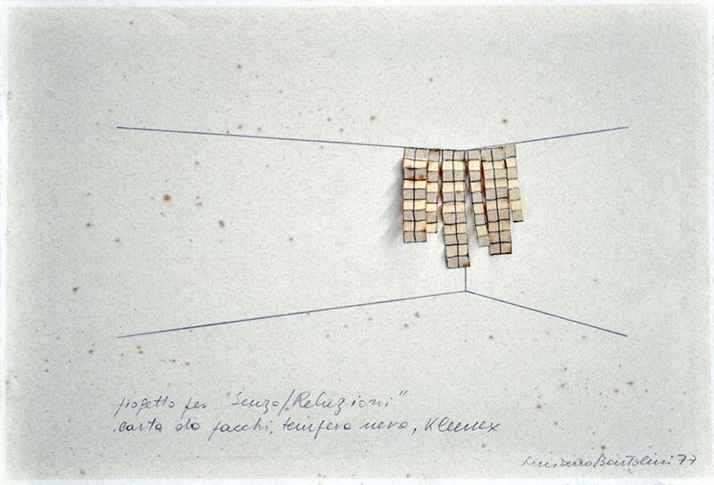 Luciano Bartolini - Progetto per "senza / Relazioni"