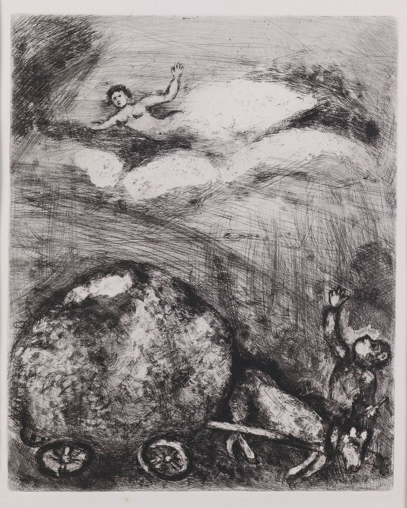 Marc Chagall - Le Chartier Embourbé