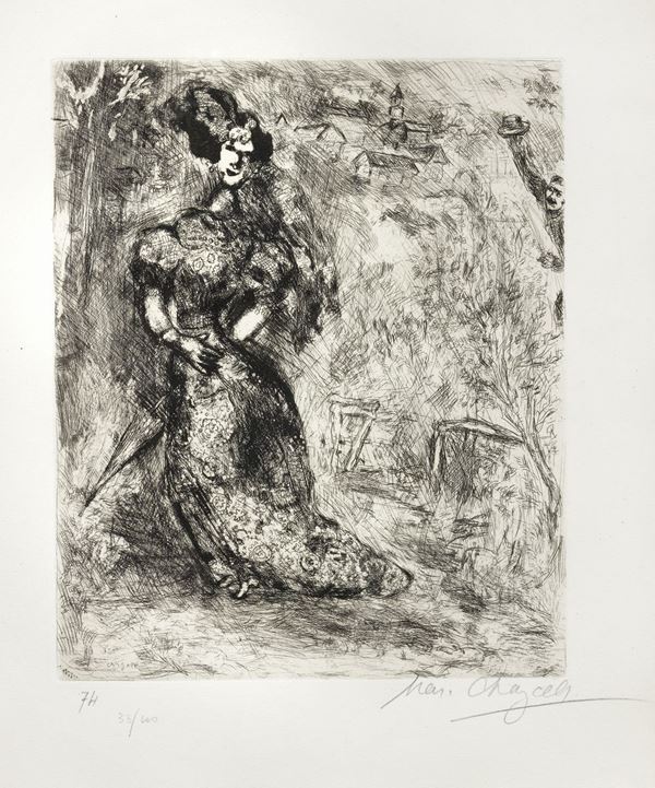 Marc Chagall - La Fille