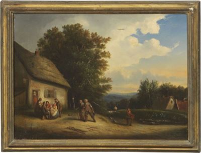 Paesaggio con Famiglia e Viandanti