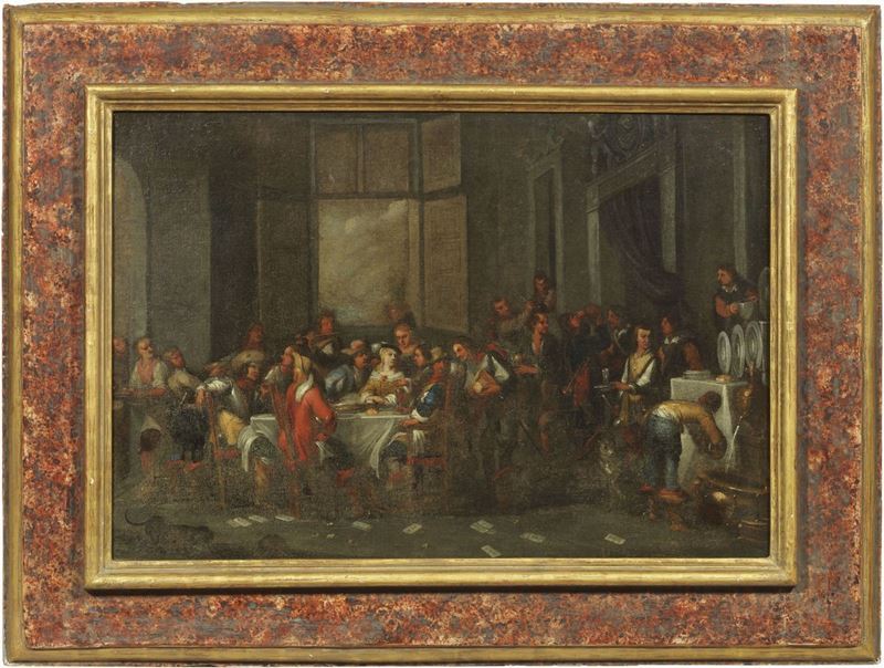 Cornelis De Wael (attr. A) - Cena Conviviale