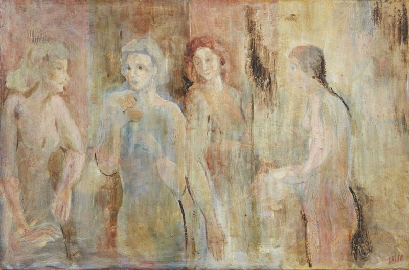 Aligi Sassu - Quattro Donne