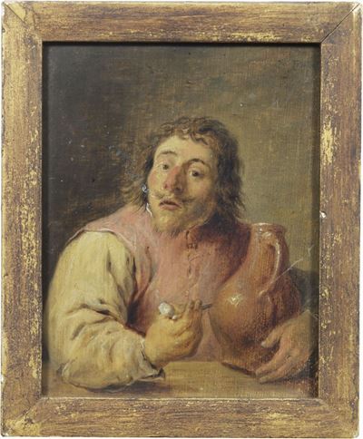 Uomo con Fiasca