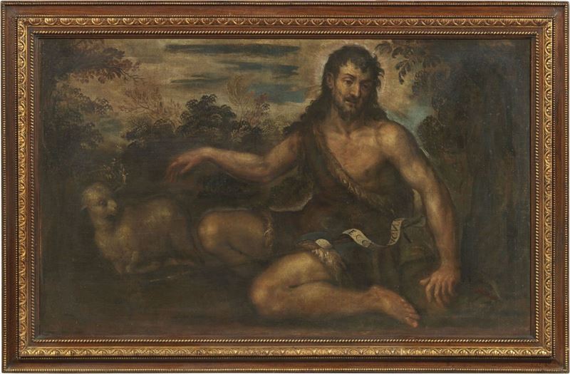 Scuola Veneta Prima Metà XVII Secolo - San Giovanni Battista