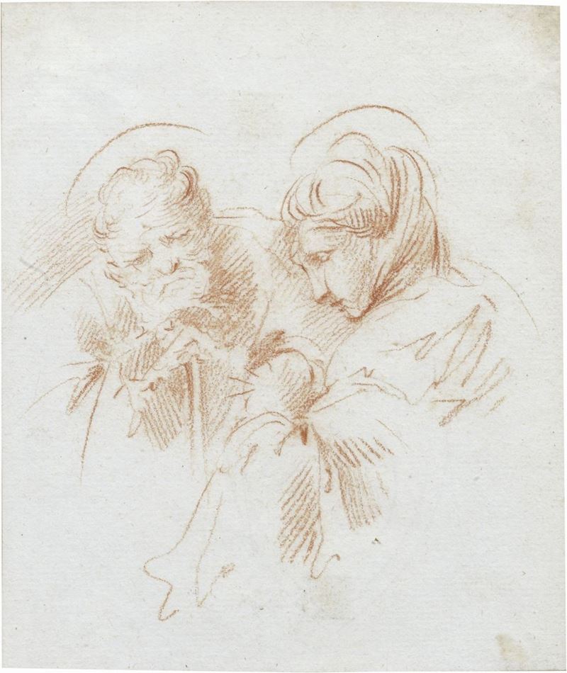 Giuseppe Bernardino Bison (attr. A) - Sacra Famiglia