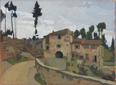 Paesaggio con Cascina