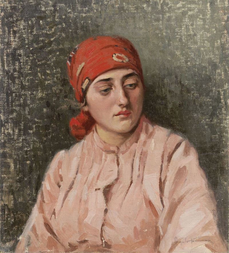 Angiolo Tommasi - Il Fazzoletto Rosso