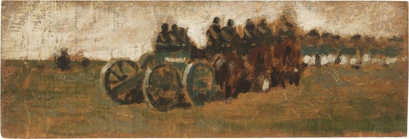 Giovanni Fattori - Manovre D'artiglieria