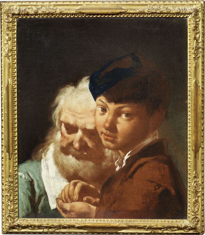 Giovanni Battista Piazzetta - Vecchio e Giovinetto