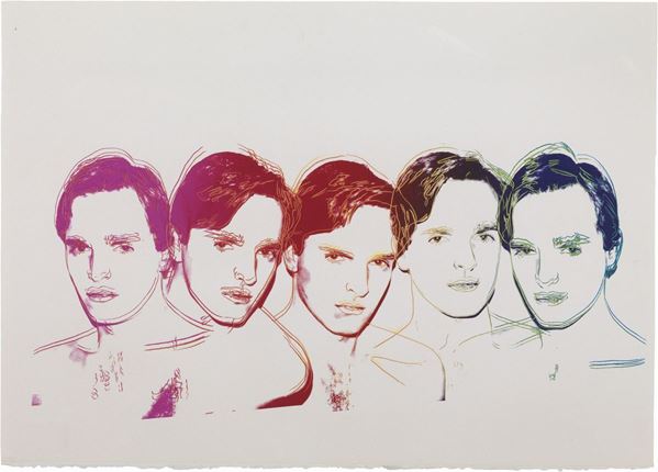 Andy Warhol - Miguel Bosé