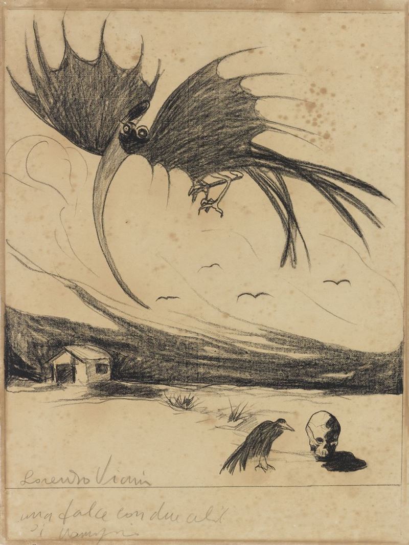 Lorenzo Viani - Illustrazione per le «fole» di Enrico Pea