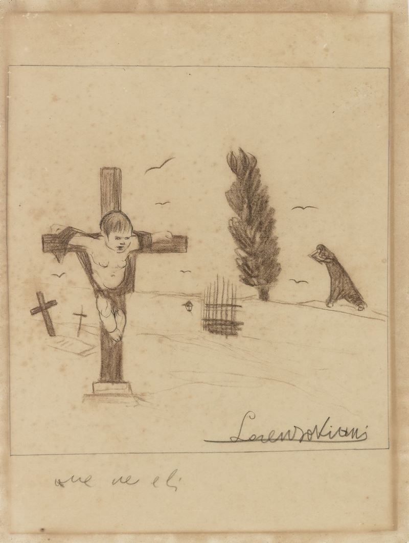 Lorenzo Viani - Illustrazione per le «fole» di Enrico Pea