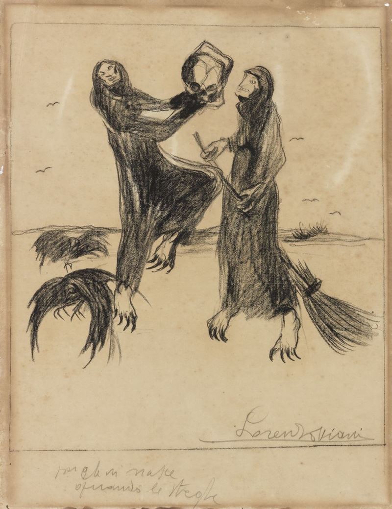 Lorenzo Viani - Illustrazione per le «fole» di Enrico Pea
