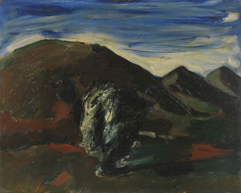 Mario Sironi - Montagna