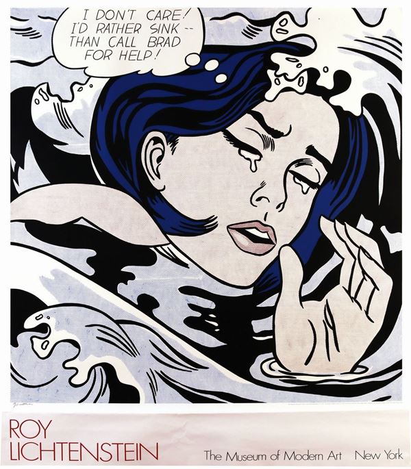 Roy Lichtenstein - Manifesto per il Museum of Modern Art
