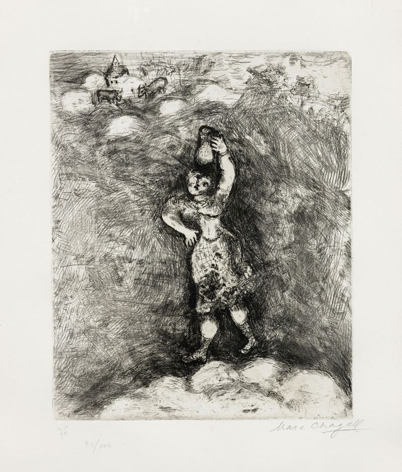 Marc Chagall - La Laitière Et le Pot Au Lait