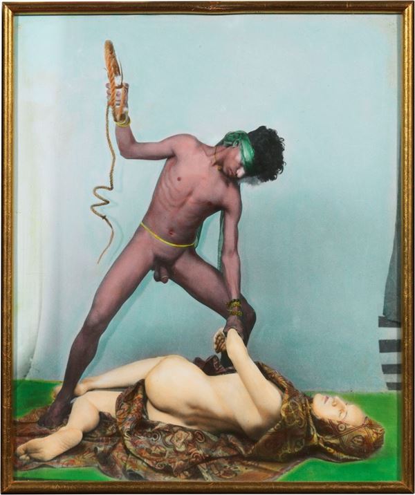 Luigi Ontani - Cupid chastised!?
