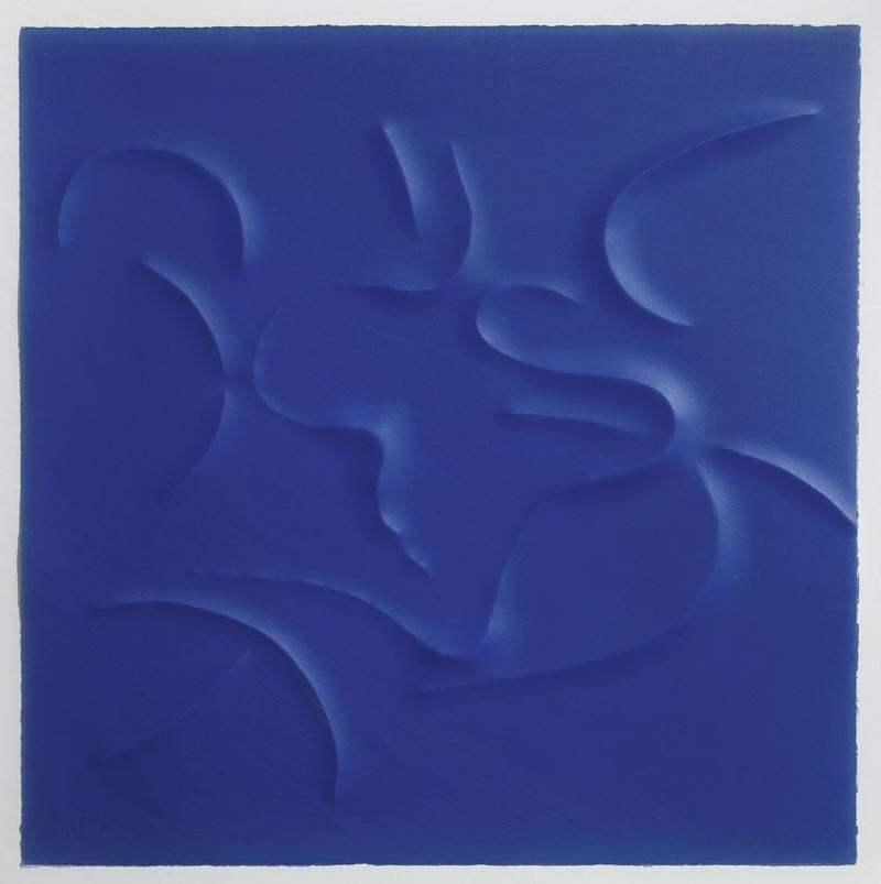 Agostino Bonalumi - Blu